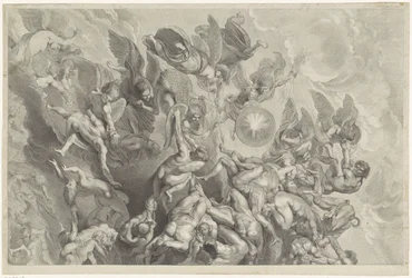 Chute des damnés (plaque supérieure)