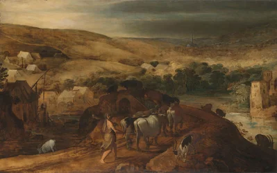 Hercule vole les bœufs de Géryon
