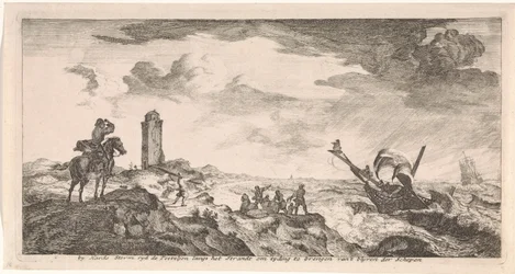 Tempête en mer