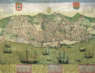 Carte de Lisbonne, de 