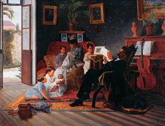 Scène de la famille d