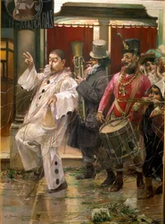 Carnaval de Séville, 19e siècle (peinture à l