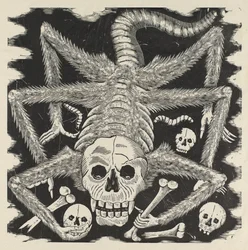 Calavera huertista, vers 1914, imprimé en 1930