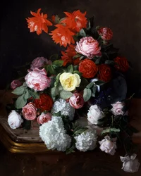 Nature morte de fleurs