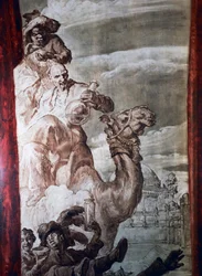 Décoration dans la salle de bal de l