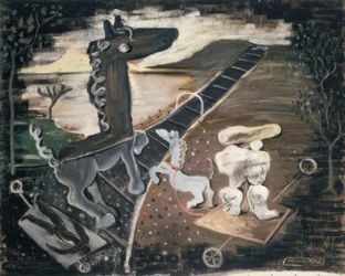 PEINTURE – (CHEVAUX)