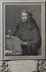Barcelon, Juan (1739-1801). Portrait de Fray Luis de Leon. 1791. (36 x 23
