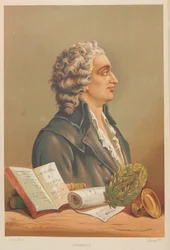 Portrait de Marie Jean Antoine Nicolas Caritat, Marquis de Condorcet