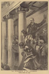 Attentat à la bombe anarchiste à la Chambre des députés française