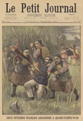 Assassinat de deux officiers de marine français à Guangzhouwan, Chine