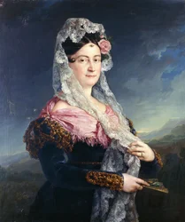 Portrait de Dona Maria de los Dolores Gomez de las Casas e Ibarrondo, la première marquise d