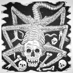 Calavera Huertista, vers 1910 (gravure)