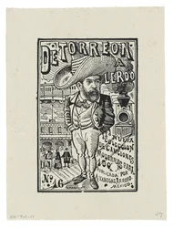 De Torreón à Lerdo, vers 1905, imprimé en 1942