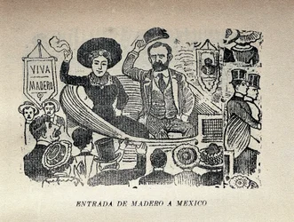 Entrée de Madero à Mexico