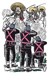 La Révolution mexicaine (1910-1920) : le combat des fédéraux contre les troupes révolutionnaires d