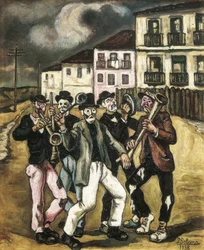 Mascaras vinateras (masque des marchands de vin)