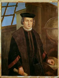 Portrait de Christophe Colomb (Christopher Columbus, Cristoforo Colombo)