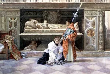 Enfants de chœur dans l