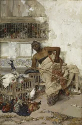 Marché de la volaille, Tanger, c.1881