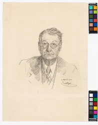 Autoportrait, Josef Engelhart