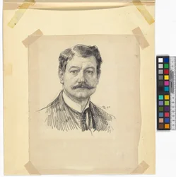 Autoportrait Josef Engelhart 1914