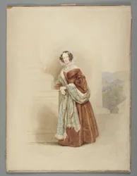 Adelajda Marianna comtesse Stadion von Warthausen (1804-1885), Karolowa Lanckorońska z Brzezia