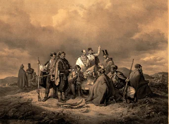 Bivouc Kriehuber Litho