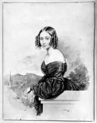 Comtesse Natalia Alexandra von Buxhövden, mariée à K.G. Löwenhielm