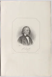 Portrait de Franz Liszt 1811-1886, 1856