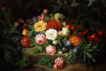 Nature morte de fleurs d