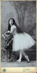 Luigia Cerale en Giselle, vers 1880.