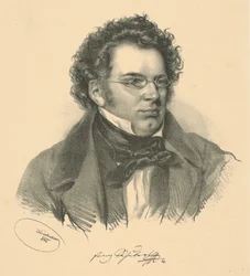 Portrait de Franz Schubert 1797-1828, 1846