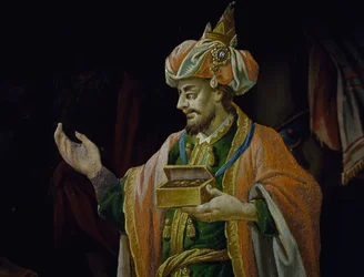Balthasar, adoration des Mages