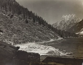 Album "Meine weltkriegs - Erinnerungen Front Sud-Ouest (Carinthie, Italie, Tyrol du Sud) 31/03/1915-12/11/1918 - Josef Zohles Wien": paysage de montagne