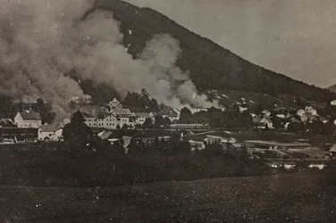 Bombardements à Tarvisio