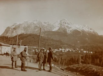 Soldats autrichiens en Italie