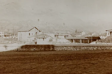 Album "Meine weltkriegs - Erinnerungen the South-West Front (Carinthie, Italie, Tyrol du Sud) 31/03/1915-12/11/1918 - Josef Zohles Wien": le camp Toni