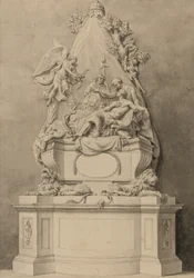Monument du major-général Wolfe, zone nord de l