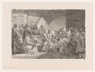 Socrate dicte son testament