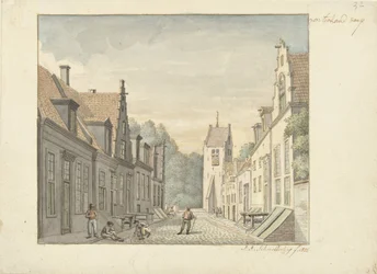 Rue dans le village d