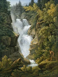 Cascade dans le Haut-Pays bernois