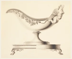 Conception pour une saucière