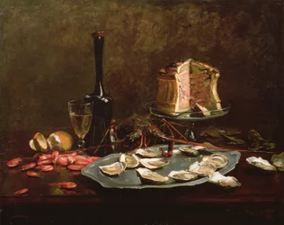 Nature morte avec fruits de mer