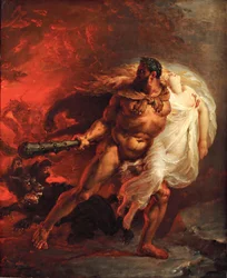 Hercule arrachant Alceste des Enfers, vers 1806