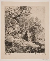 Paysage rocheux