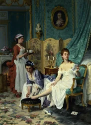 La réception, 1892