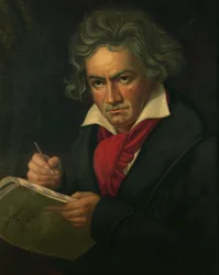 Ludwig van Beethoven ... (huile sur toile)