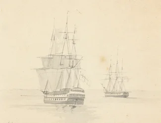 Frégate et Corvette, Poupe en Avant