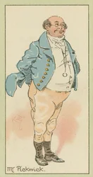 M. Pickwick (lithographie couleur)