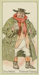 Tony Weller, Pickwick Papers (lithographie couleur)